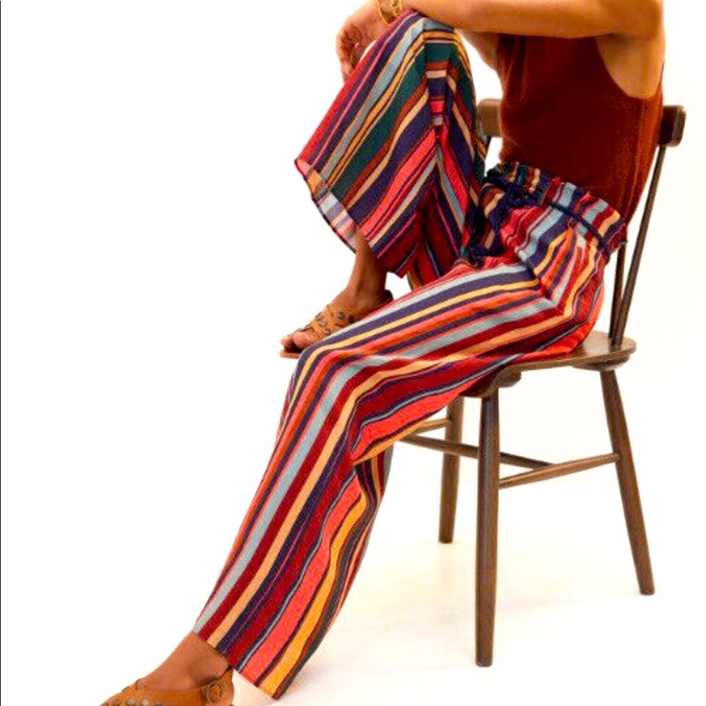 Farm Rio - Anthropologie high waisted pant